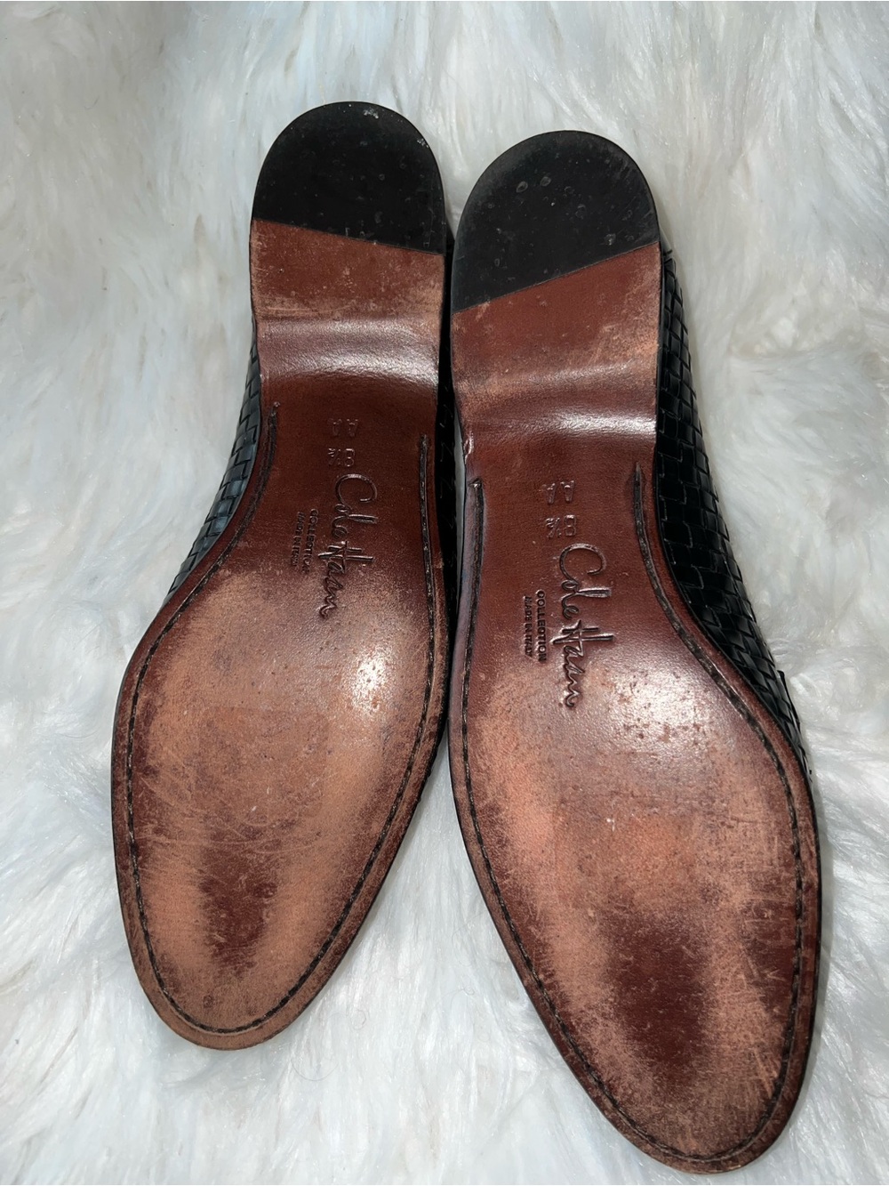 Cole Haan Collections Woven Tassel Loafers Made in Italy - Picture 6 of 6